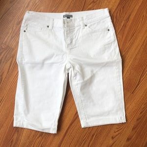 White Bermuda Shorts